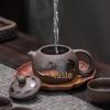Портативный термочувствительный фиолетовый глиняный набор для чайной церемонии Кунг-фу
