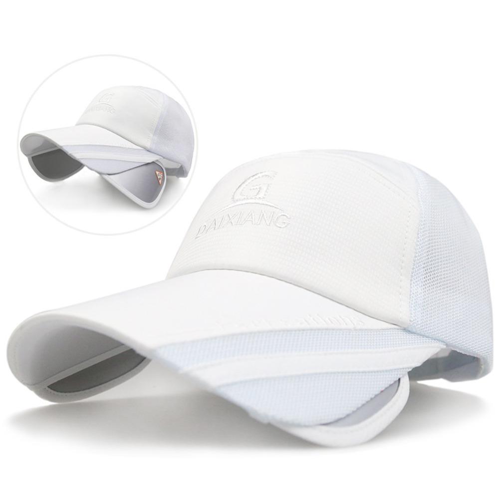 UV Protection Long Visor Baseball Cap Waterproof Men's Sunshade Cap Outdoor