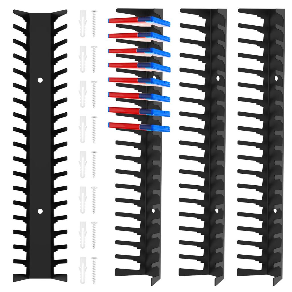 4 шт. Держатель для хранения видеоигр из углеродистой стали, Органайзер для игровых кейсов, Настенная полка для DVD-дисков для CD DVD