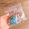 100Pcs PVC Plastic Self Sealing Bag Dustproof Jewelry Bag New Zip Lock Bags  Necklace Bracelet Ring