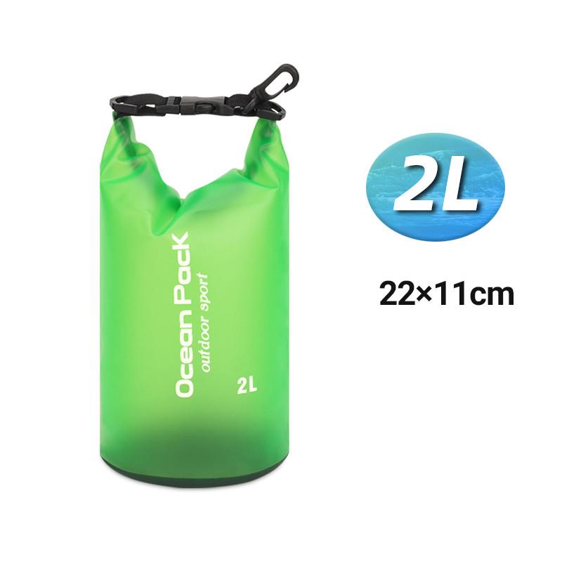 2L 5L 10L 15L 20L Outdoor Waterproof Dry Bag Ocean Pack for Outdoor Camping Hiking Swimming Boating Kayaking Beach Accessories