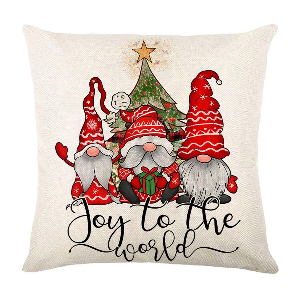 С Рождеством украшение для дома Рождественская наволочка Рождественское украшение наволочка Natal Navidad Новогодний подарок 2022 45x45 см