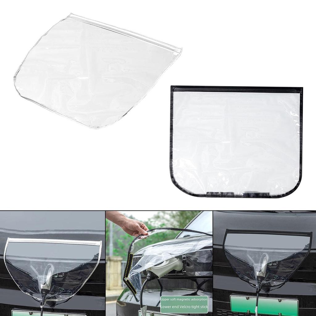 Car Charging Port Rain Cover Electric Vehicles Weather Protection Protector