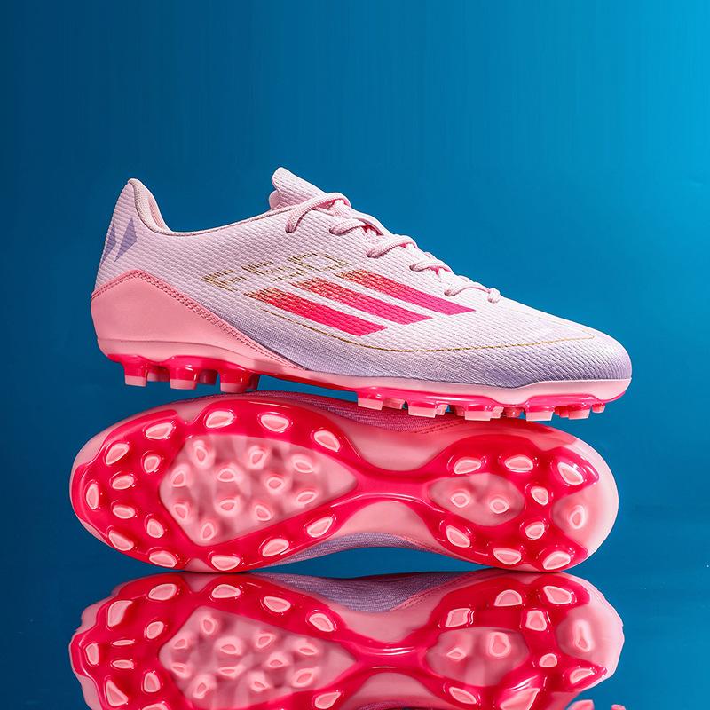 Low-top Football Shoes Men's and Women's High-top Game Sports Shoes Broken Nails Student Green Training Shoes Size 30-45