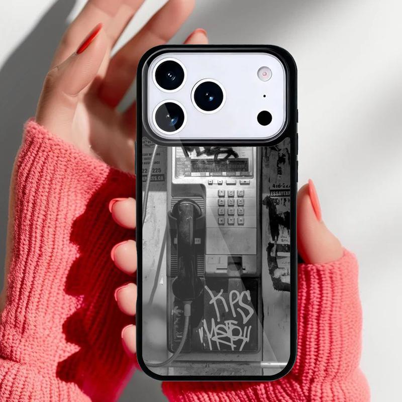 Retro rotary dial telephone Phone Case for iPhone 17 Air 16e 15 14 13 Pro Max Back Cover for 12 11 Pro Coque