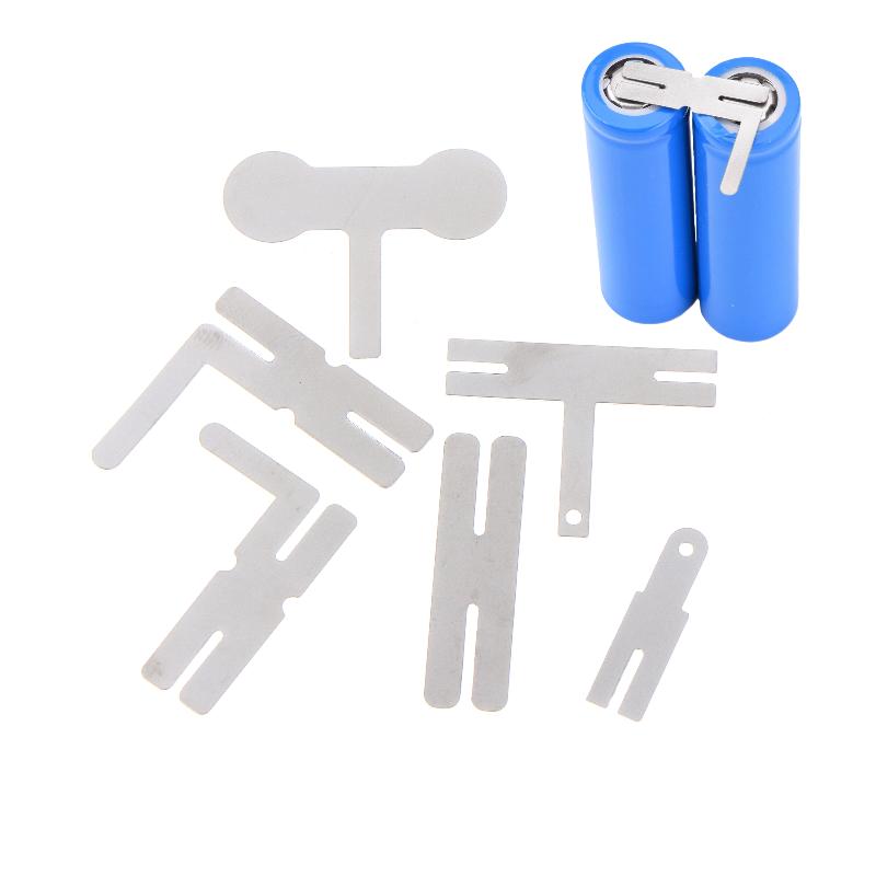 100 шт. Многоугольная никелевая пластина для аккумуляторов 18650, никелевая пластина для литиевых аккумуляторов для точечной сварки, листы для соединения аккумуляторов