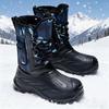 Shoes Men's Snow Boots Men's Boots Large Size Warm Boots Waterproof and Frost-proof Cotton Boots Thickened Boots