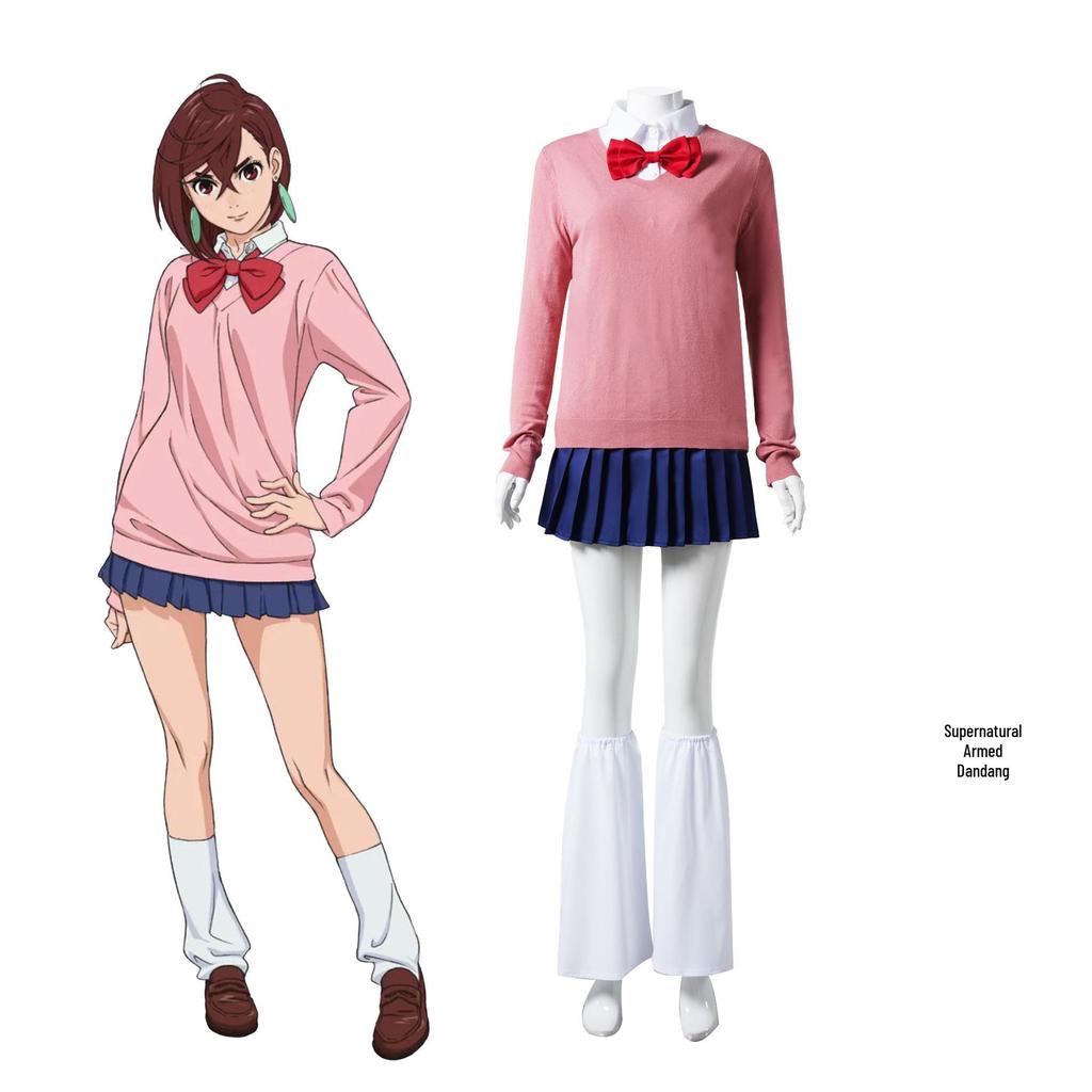Сверхъестественный Дандадан Аясэ Момо Школьная форма JK Кэн Такакура Окарун Костюм для косплея