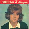 7-дюймовая пластинка SHEILA 3e Disque 432931BE PHILIPS 1963 Франция Поп Б/у