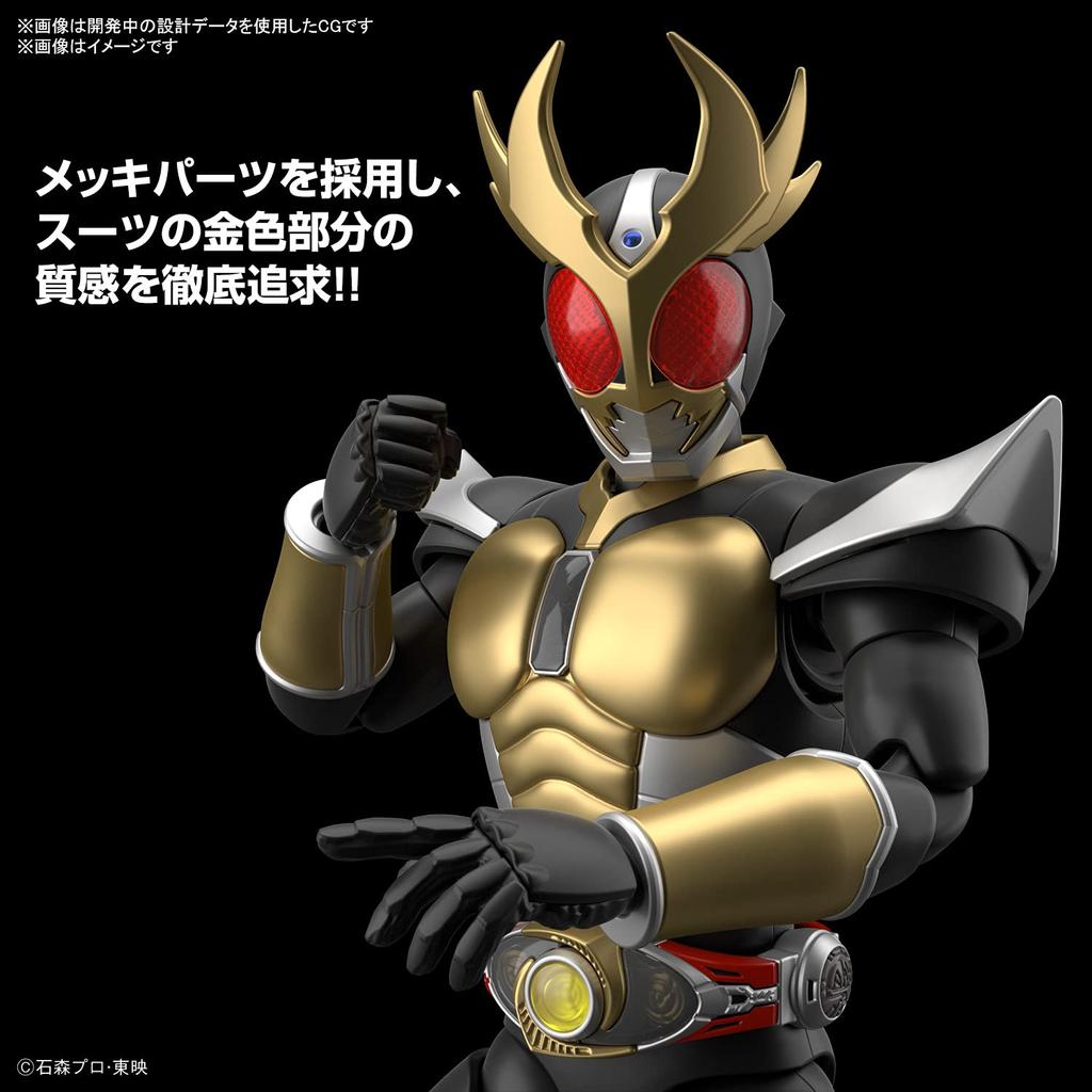 BANDAI SPIRITS Standard Kamen Rider Agito Grand Form Пластиковая модель 197693 с цветовой кодировкой