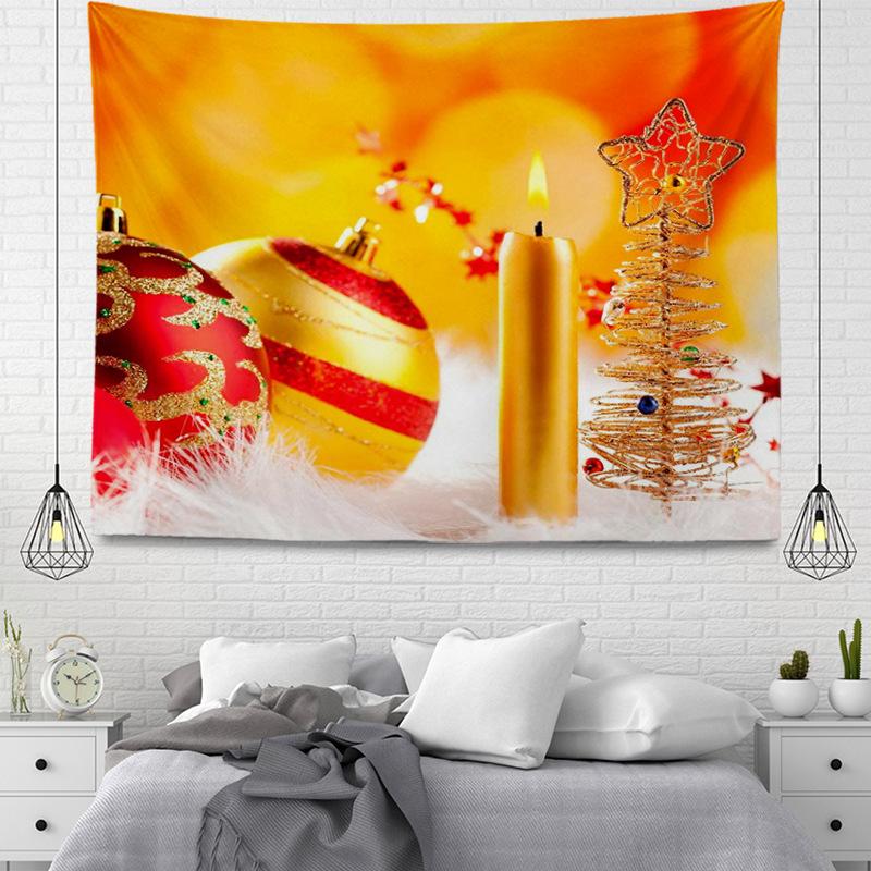 Серия подвесных тканевых гобеленов в рождественском стиле
