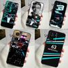 George Russell F1 Case For Realme C55 C53 C51 C35 C33 C30 C67 C21Y C25s C15 9 10 12 11 Pro Plus GT Neo5 Cover