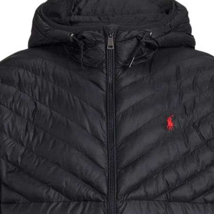 Polo Ralph Lauren однотонная куртка с капюшоном мужские куртки черные 710920283-002