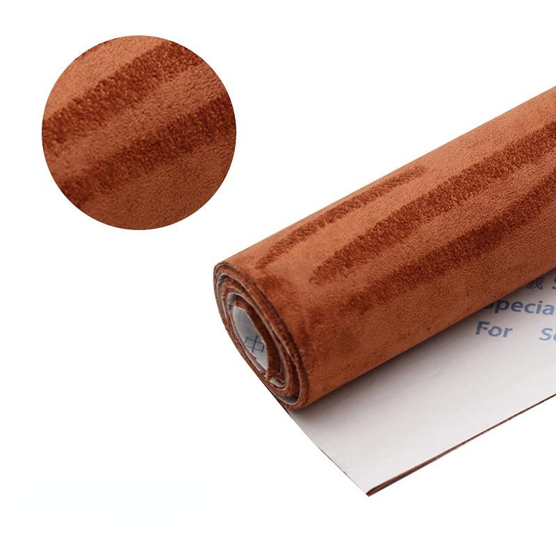 25см*150см Самоклеящаяся Замшевая Ткань Бархат Terciopelo Adhesivo Велюр Ткань Для Перетяжки Салона Автомобиля Внутренняя Ткань Для Обивки Автомобиля