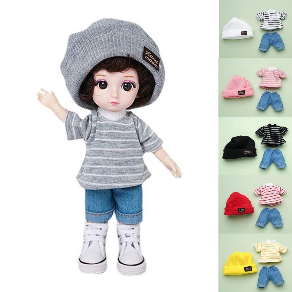 DIY Dress Up High-end Dolls Skirt Suit Doll Clothes Doll Jeans Pants Best Gifts