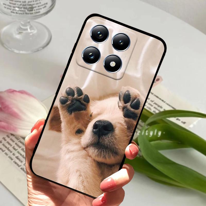 Чехлы Для Xiaomi 14T Бампер Оболочка Mi 14T Силиконовый Мягкий ТПУ Матовый Чехол Для Телефона Для Xiaomi 14T Pro 5G Милый Мультяшный Coque Funda Capa