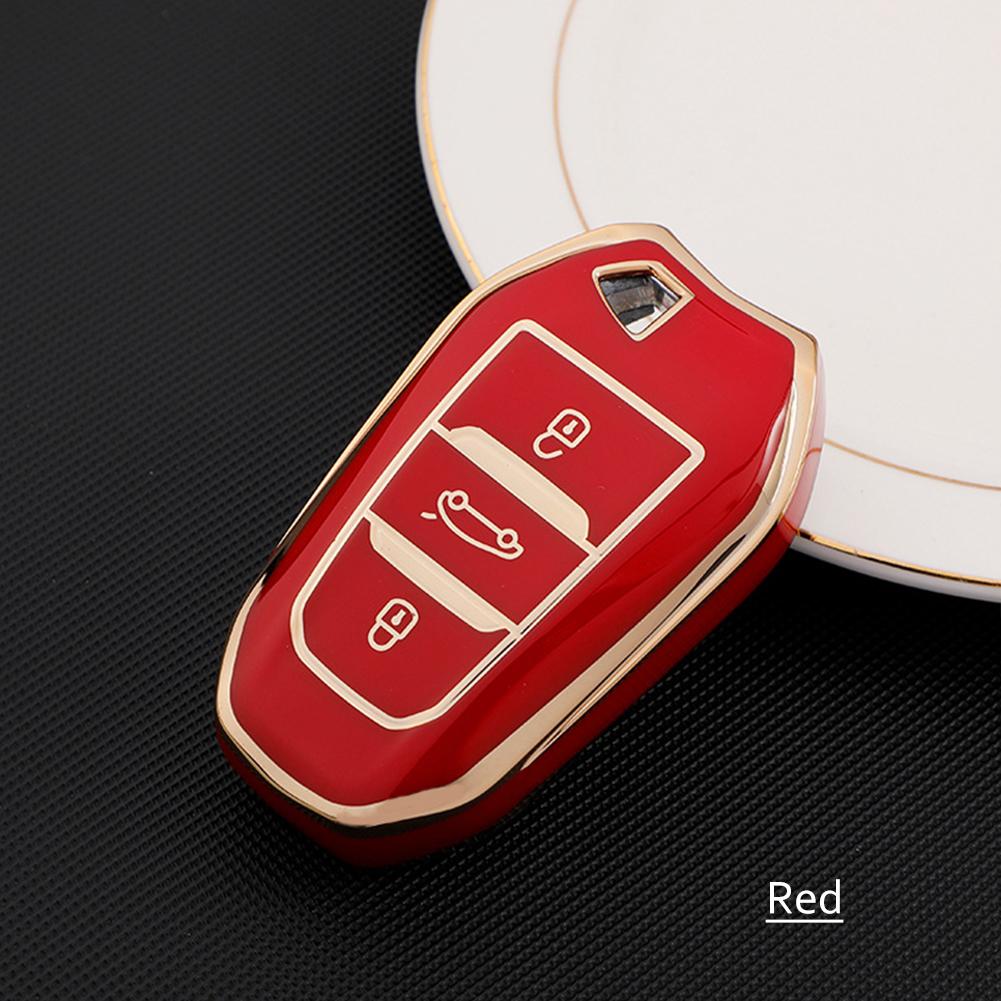 Чехол для дистанционного ключа из ТПУ для Peugeot 2008 3008 4008 5008 308 408 508 Citroen C1 C2 C4 C6 C3-XR Picasso Grand DS3 DS5