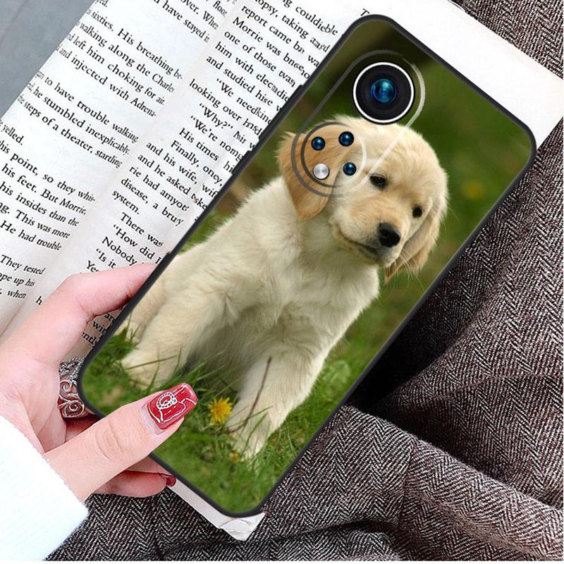 Golden Retriever Dog Case For Honor Magic 8 5 6 7 Lite Honor 200 400 Pro 50 70 90 X9d X9b X9c X9a X8c X8b Win RT