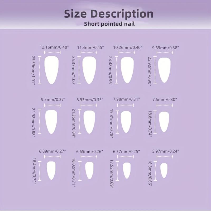 24PCS Glossy Y2K Press On Nails with Artificial Crystals - LongYellow Fake Nails for Full Cover False Acrylic Manicure for Easter