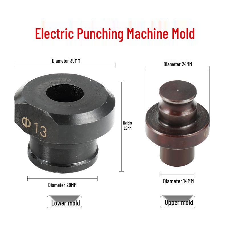 Электрический гидравлический пробивной станок - Круглый/Овальный пуансон для нержавеющей стали