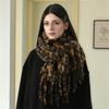 Millennium Style Spice Girl Leopard Print Scarf Women's Winter New Retro Warm Thickened Versatile Shawl Fringed Scarf