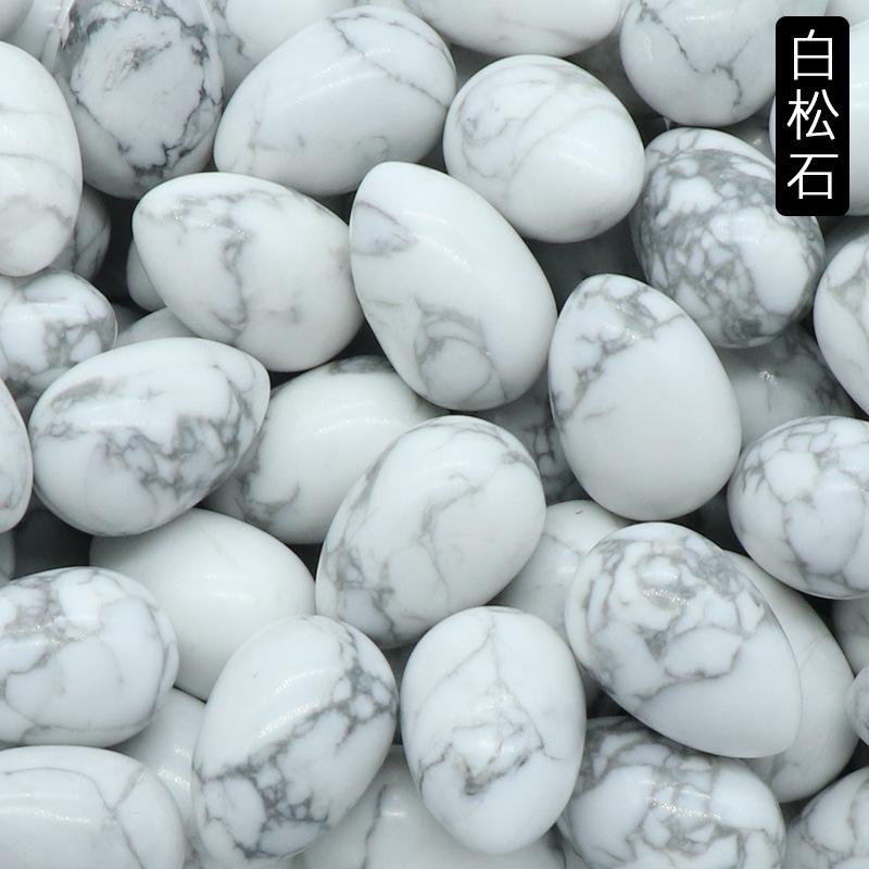 1pcs Egg Shaped 30mm Crystal Jade Small Egg Mining Bird Egg Stone Easter Colored Egg Natural Crystal Stone Gypsum Dropshipping