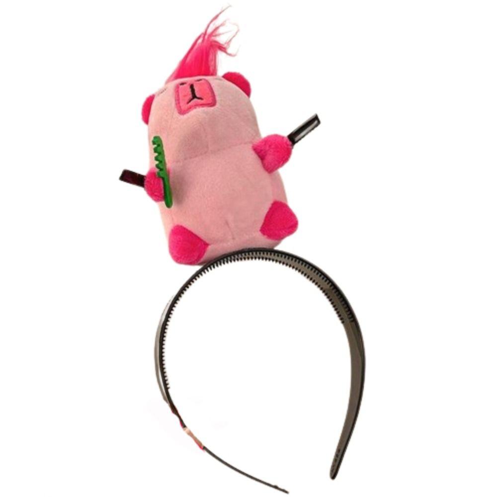 Capybara Capibara Headband Plush Doll Cartoon Hair Hoop Sweet Funny Hair Hoop  Shopping