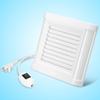 6inches 220V 60W Wall Mounted Windows Exhaust Fan Vent Fans Ventilator for Bathroom