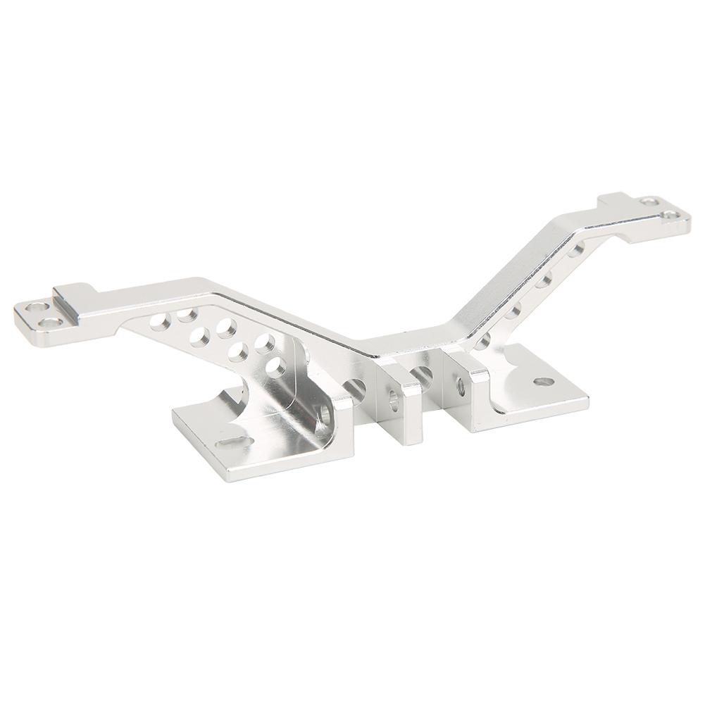 Aluminium Alloy RC Car Front Axle Reinforcement Link Rod Mount Set for Axial SCX10 PartsSilver