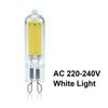 G9 LED Light Bulb 3W 5W 220V Dimmable COB Glass LED Lamp Hal-ogen Bulb Glass Lamp Constant Power Light