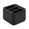 Battery Charger 3 Port Battery Charging Hub For Osmo Action 4 3 with Storage for 3 Memory Cards Action Camera