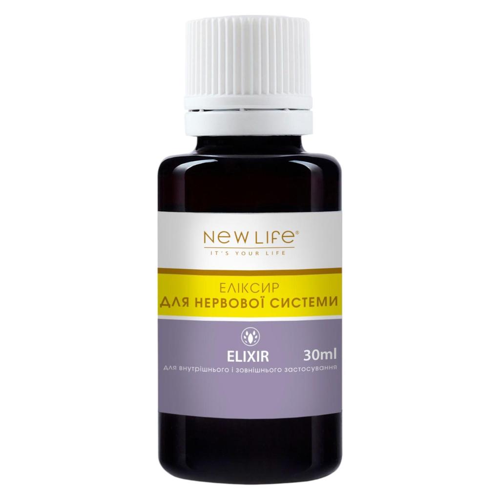 Эликсир для Нервной Системы на Травах Диетическая Добавка New Life