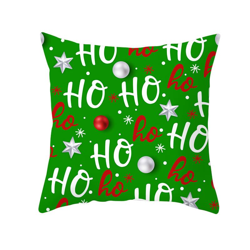 Fresh Green Christmas Pillow Cover Home Ornament Pillow Sleeping Pillow Cushion Cover Premium Durable Quality Useful