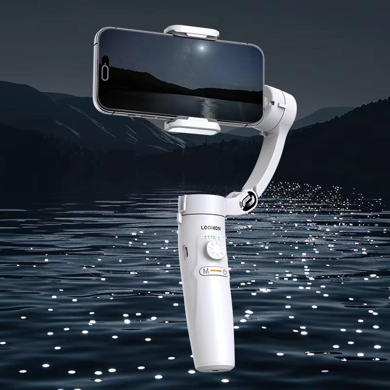 2025 Новый M2 360 вращающийся стабилизатор для селфи-палка для селфи с Bluetooth-управлением и отслеживанием подвеса для смартфона Tiktok в прямом эфире