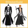 Bleach Halloween Carnival Cosplay Costume Kurosaki Ichigo Robe Free Belt