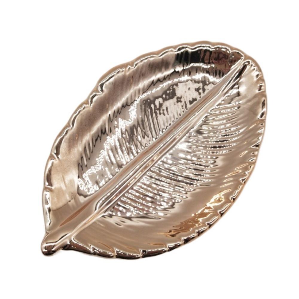 Роскошный поднос для хранения Керамические демонстрационные тарелки Косметический органайзер Поднос для украшений Косметика