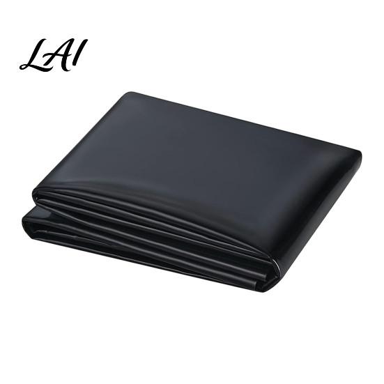 Safe Pond Sealer Liner 4x7ft/6.5x10ft/7x10ft HDPE UV Resistant Preformed Aquaculture Flexible Artificial Lake Liner Easy Cutting Underlayment
