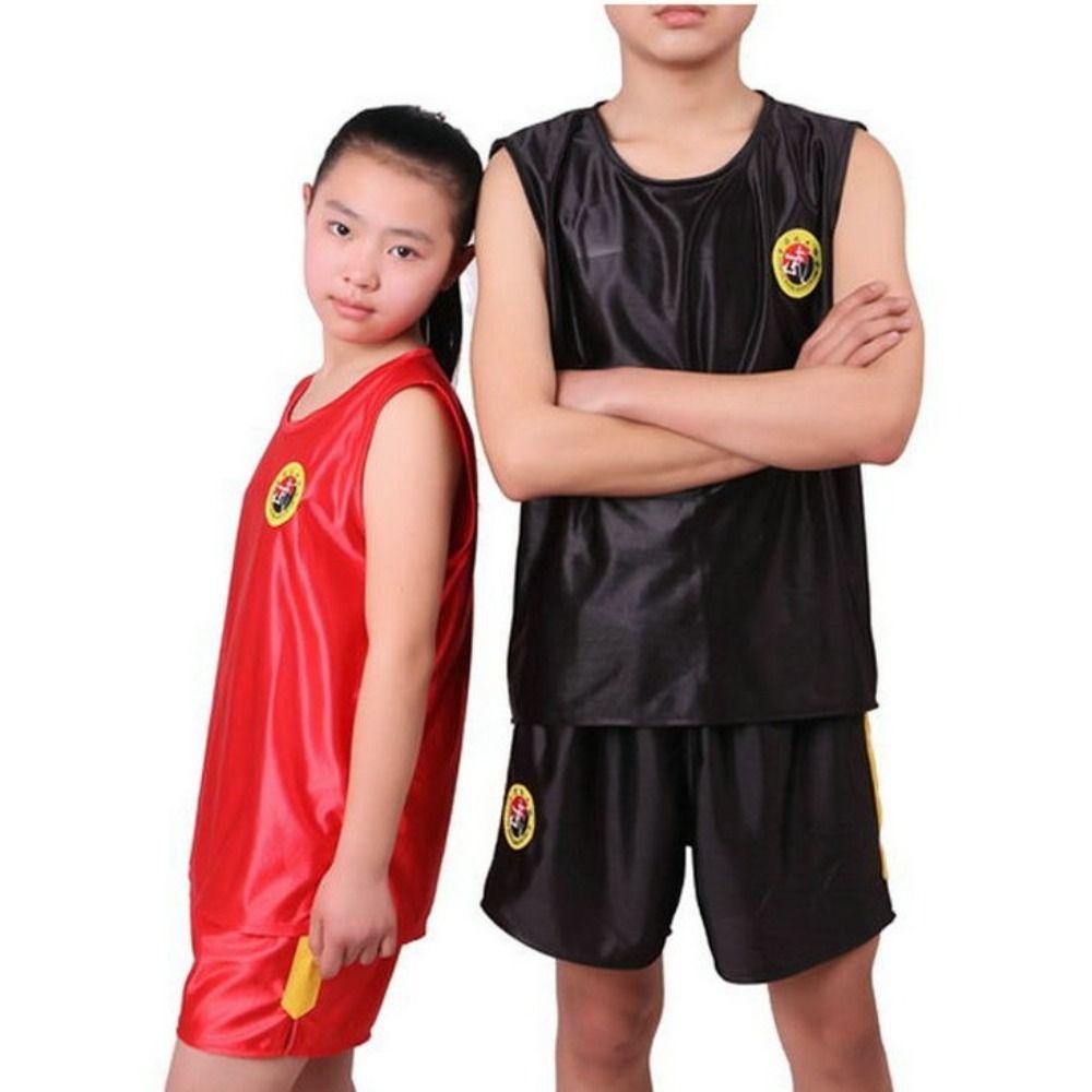 Бесплатный Боевой Костюм для Кикбоксинга Дракона Жилет Униформа Санда ММА Муай Тай Шорты и Футболки Детский