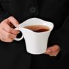 Необычная однотонная керамическая кружка большой емкости, кофейная кружка, молочная кружка, офисная чашка для чая, чашка для напитков, бытовая чашка для воды, пара чашек
