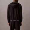 Calvin Klein Минималистичная удобная универсальная повседневная куртка с капюшоном на молнии мужская куртка черная 403F525-001