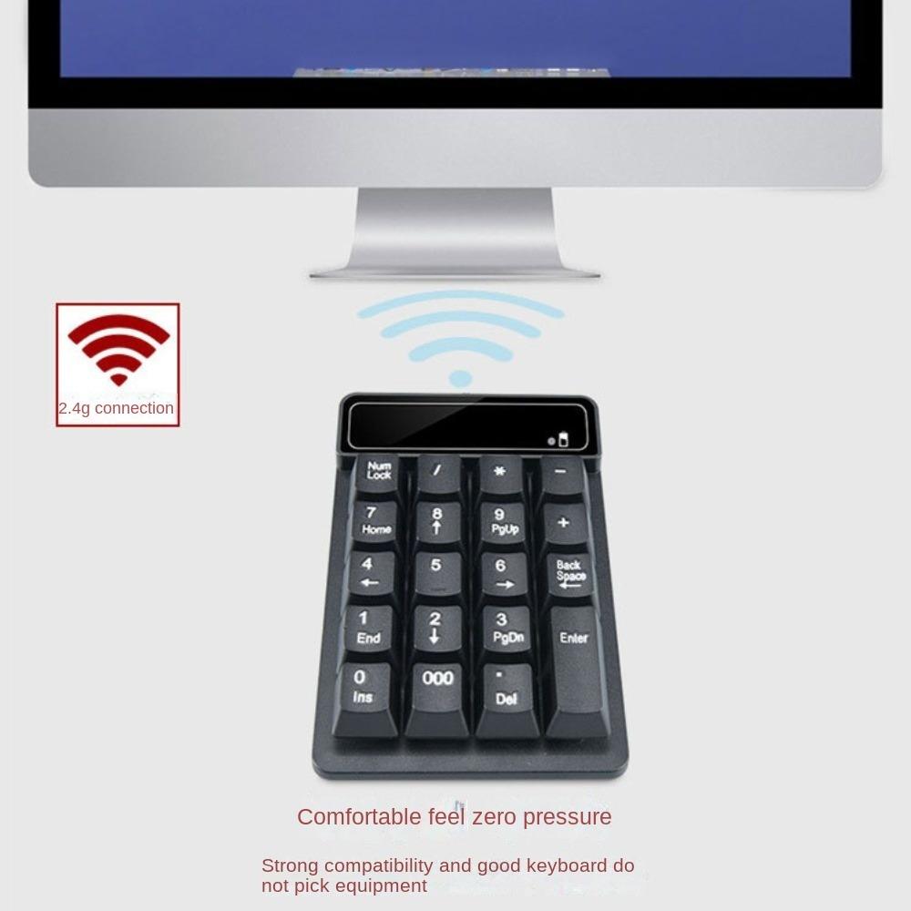 Mechanical Feel Computer Bluetooth Small Keyboard Mini USB Numeric Keypad  Accounting Supplies