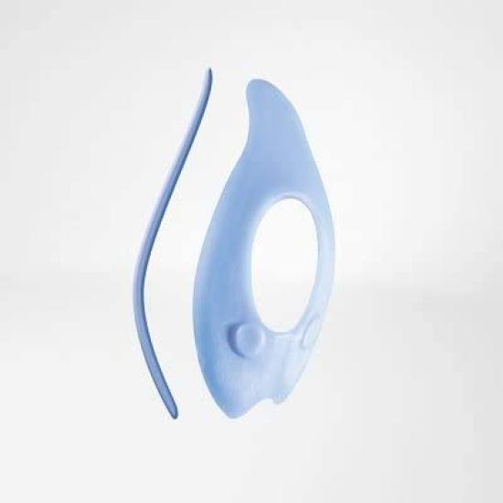 Bauerfeind Genu Train P3 Left Foot Train P3 Left Knee Support Сделано в Германии Общее медицинское оборудование Большая силиконовая накладка на внешнюю часть колена