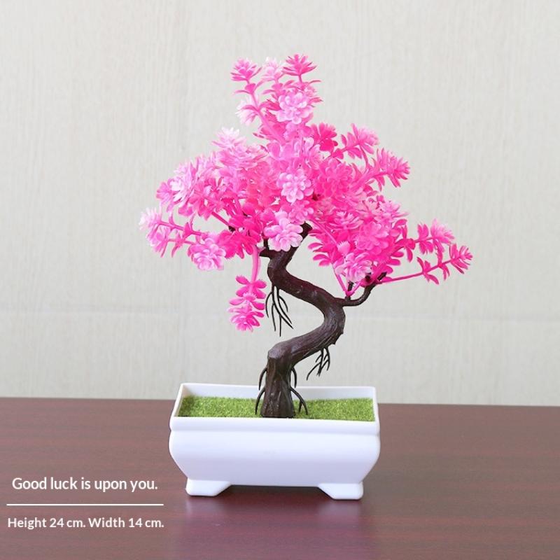 Искусственные Растения Декор Горшечное Бонсай Маленькое Дерево Горшок Искусственное Растение Горшечный Дзен Сад Украшения Стол Дом Комната Декор
