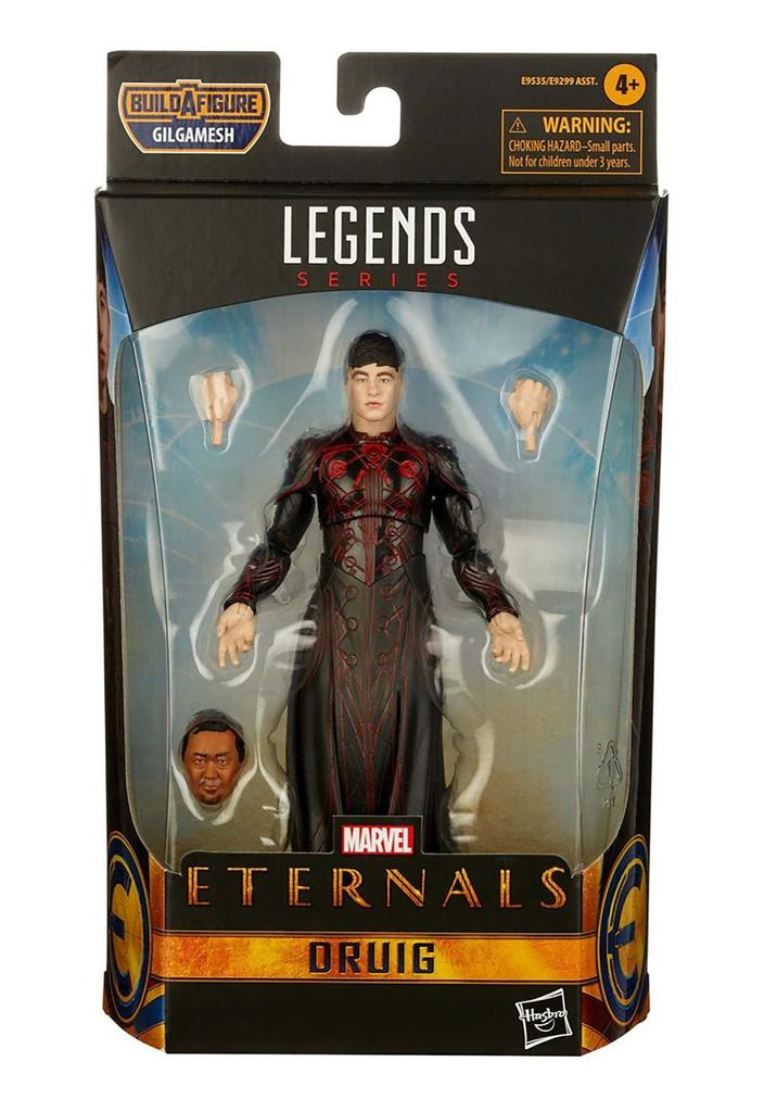 Hasbro Marvel Legends Серия Вечные Друиг 6-дюймовая Фигурка E9535, Оригинальная, с Деталями для Сборки Фигурки