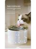 Керамический фонтанчик для кошек с бесшумным циркуляционным фильтром