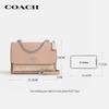 COACH Klare Женская маленькая сумка-кроссбоди аккордеон