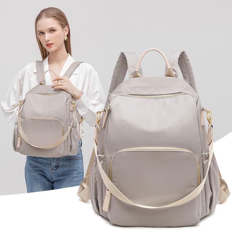 Anti-theft Oxford Cloth Backpack Women's Bag All Fashion Nylon Canvas Travel Backpack