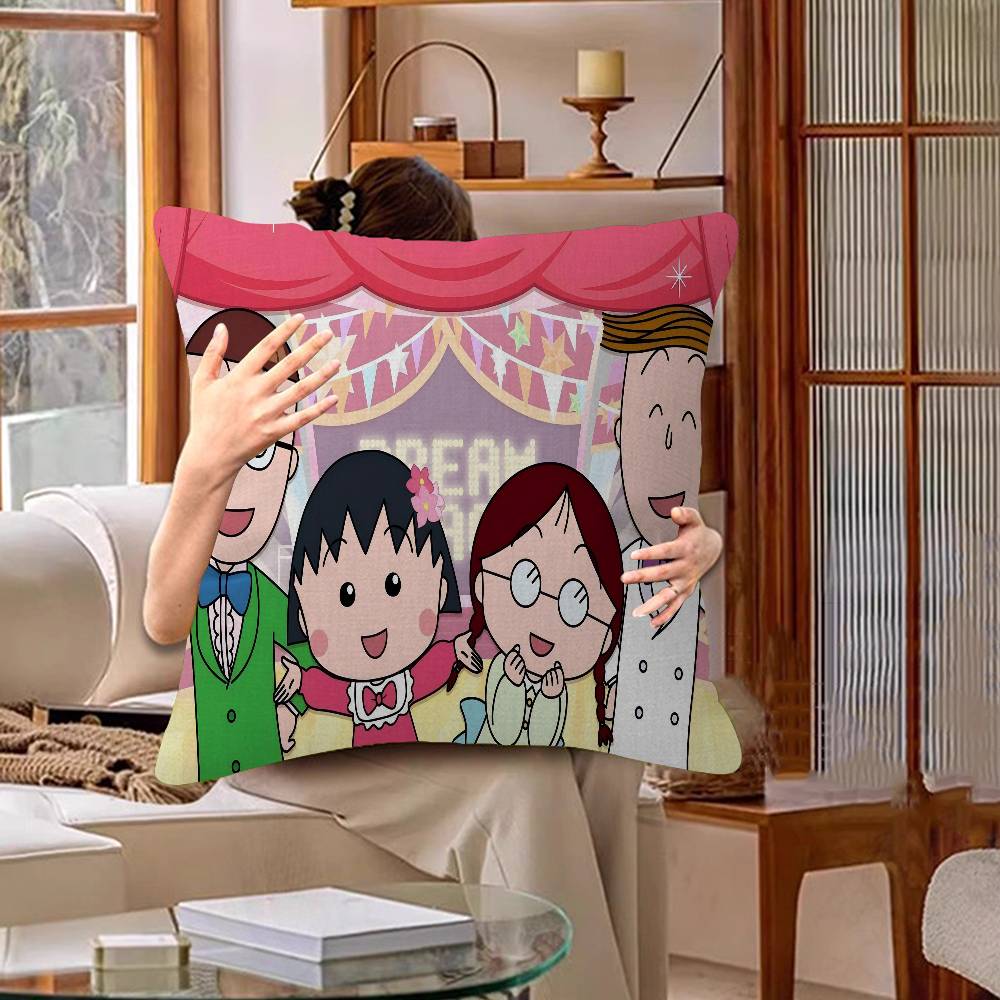 Чехол на подушку C-Chibimaruko Chan Наволочка Обивка Диван Декоративная подушка для дома Чехол для подушки