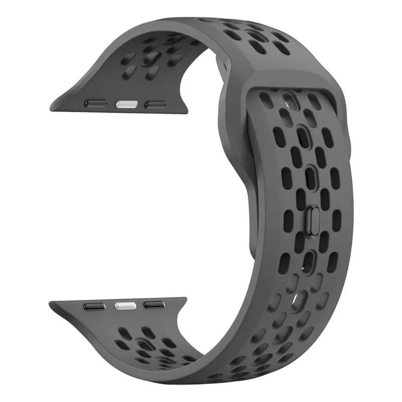 Силиконовый ремешок для Apple Watch Band Ultra 3 2 49 мм 11 10 46 мм 42 мм 9 8 7 45 мм 41 мм Браслет iWatch 6 5 SE 3 44 40 мм Серия Band