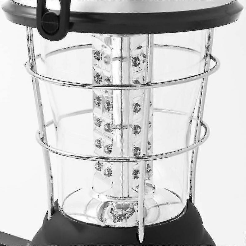 Solar Lantern,hand Crank Dynamo 36 Led Camping Lantern Emergency Light - A